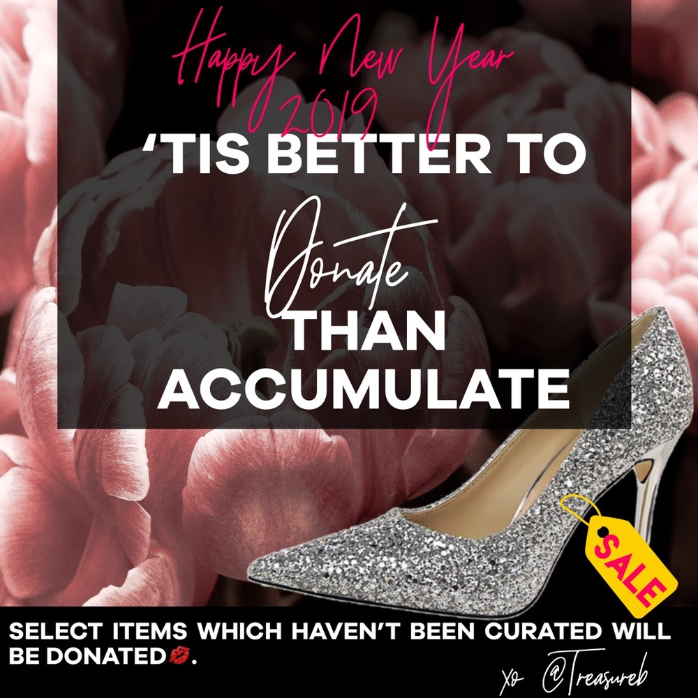 Select items will be donated if not curated.